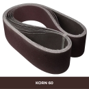 Schleifbänder 150x2000 mm Korn 60 Stahl, Metall und Holz